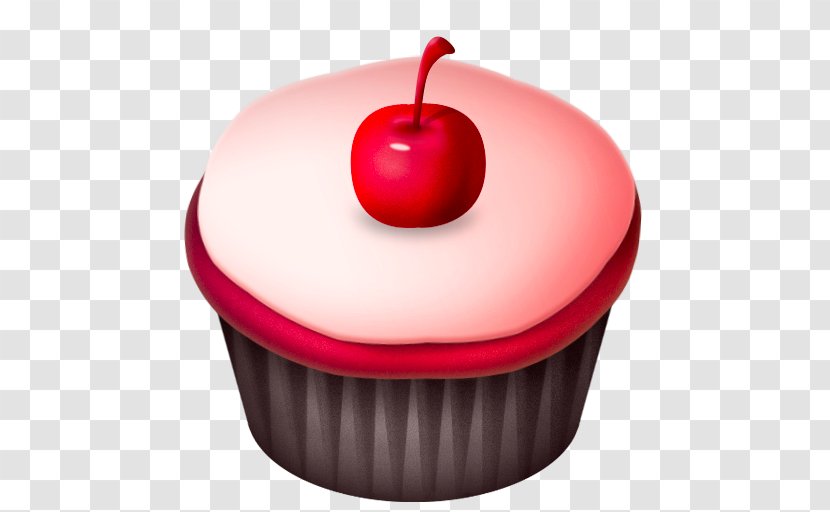Cupcake - Food - Cherry Transparent PNG