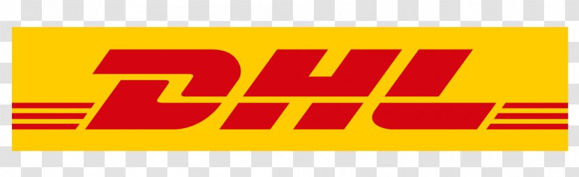 DHL EXPRESS Logo Business Courier Cargo - Signage Transparent PNG