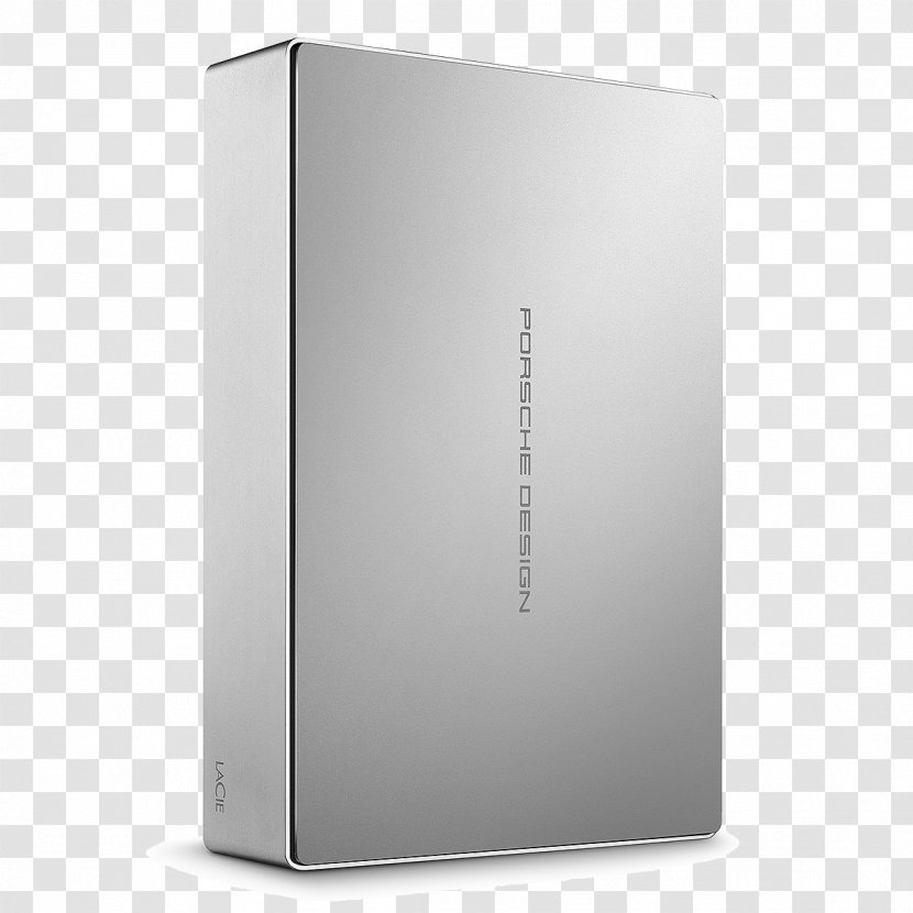 LaCie Porsche Design Mobile Drive Hard Drives USB 3.0 Terabyte - Light Box Advertising Transparent PNG