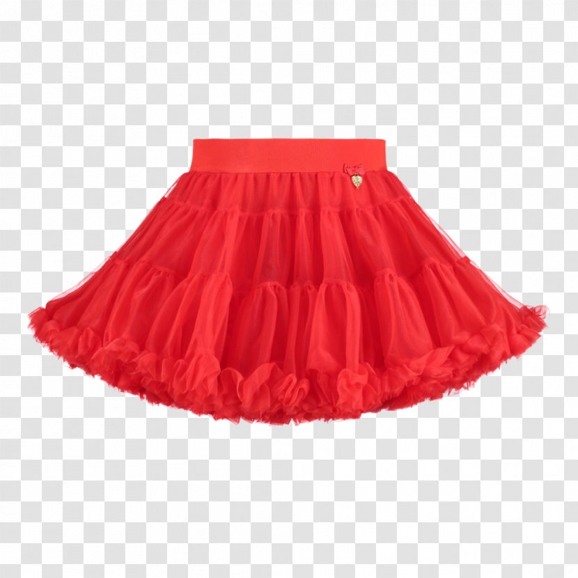 Skirt Tutu Ruffle Clothing Red Transparent PNG