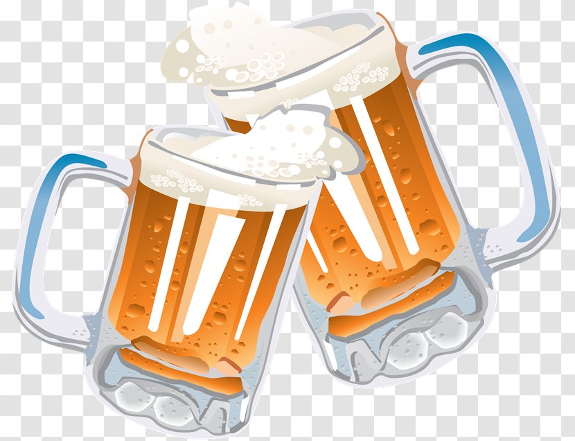 Beer Glasses Oktoberfest Clip Art - Stein - Cerveza Transparent PNG