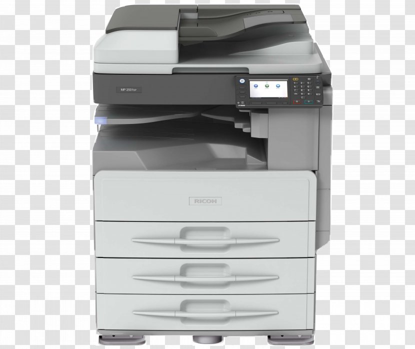 Multi-function Printer Ricoh 2501SP New 416443 Photocopier - Toner Cartridge Transparent PNG