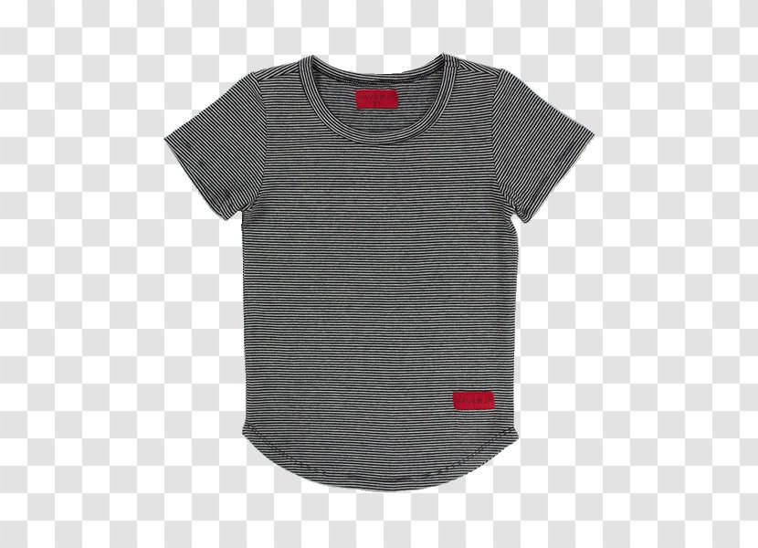 T-shirt Sleeve Neck Angle - Black M Transparent PNG