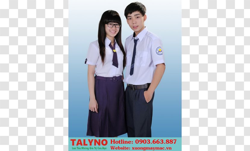 School Uniform T-shirt Dress Shirt - Trống Đồng Transparent PNG