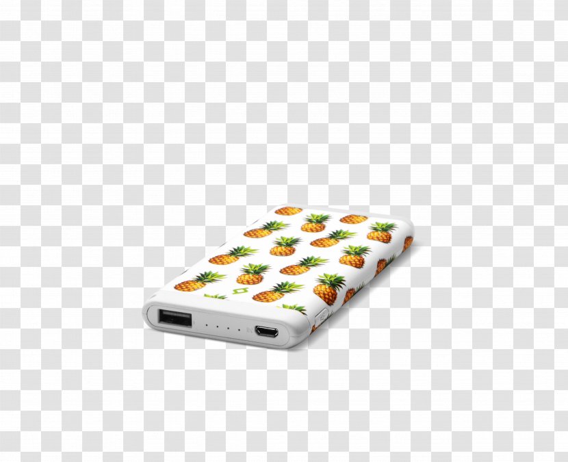 Baterie Externă Mobile Phones AC Adapter Pineapple Micro-USB - Flamingo And Transparent PNG