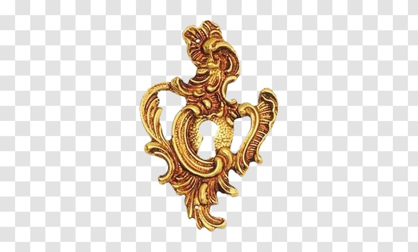 Brass 01504 Gold Body Jewellery Brooch Transparent PNG