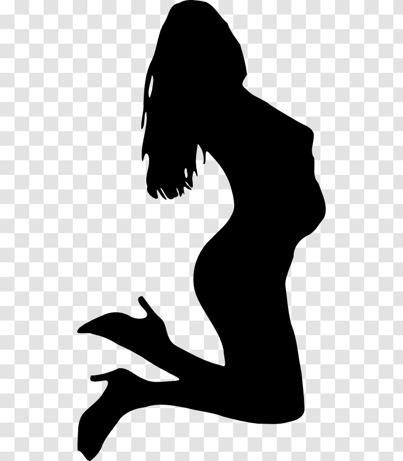 Silhouette Woman Clip Art - Hand - Pregnancy Transparent PNG