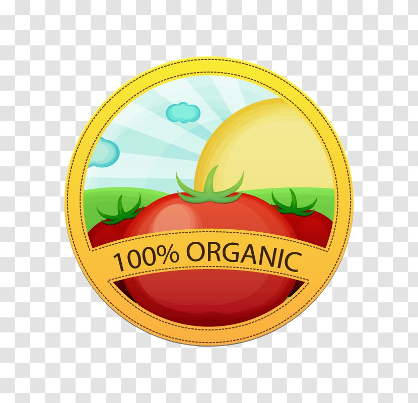 Organic Food Euclidean Vector Icon - Tomato Transparent PNG