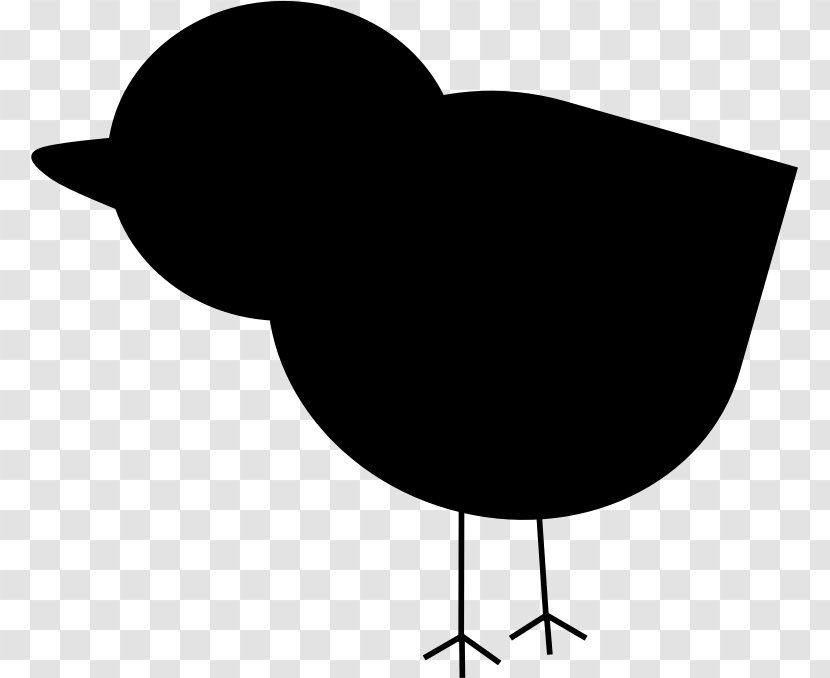 Swans Rooster Goose Bird Ducks - Black M - Blackandwhite Transparent PNG