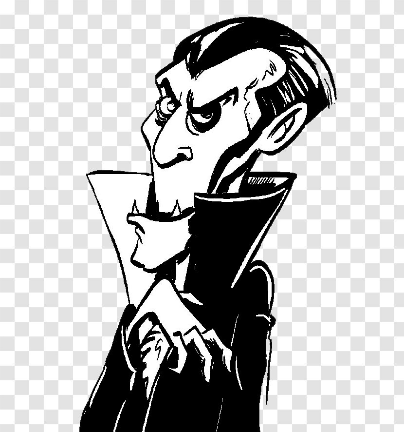 Count Dracula Drawing Vampire - Cartoon Transparent PNG