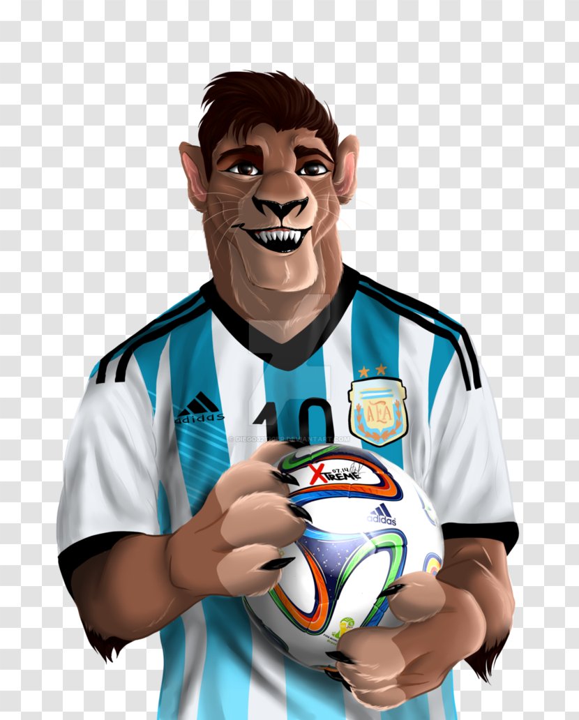 Messi Cartoon - Goal - Football Fan Accessory Sportswear Transparent PNG