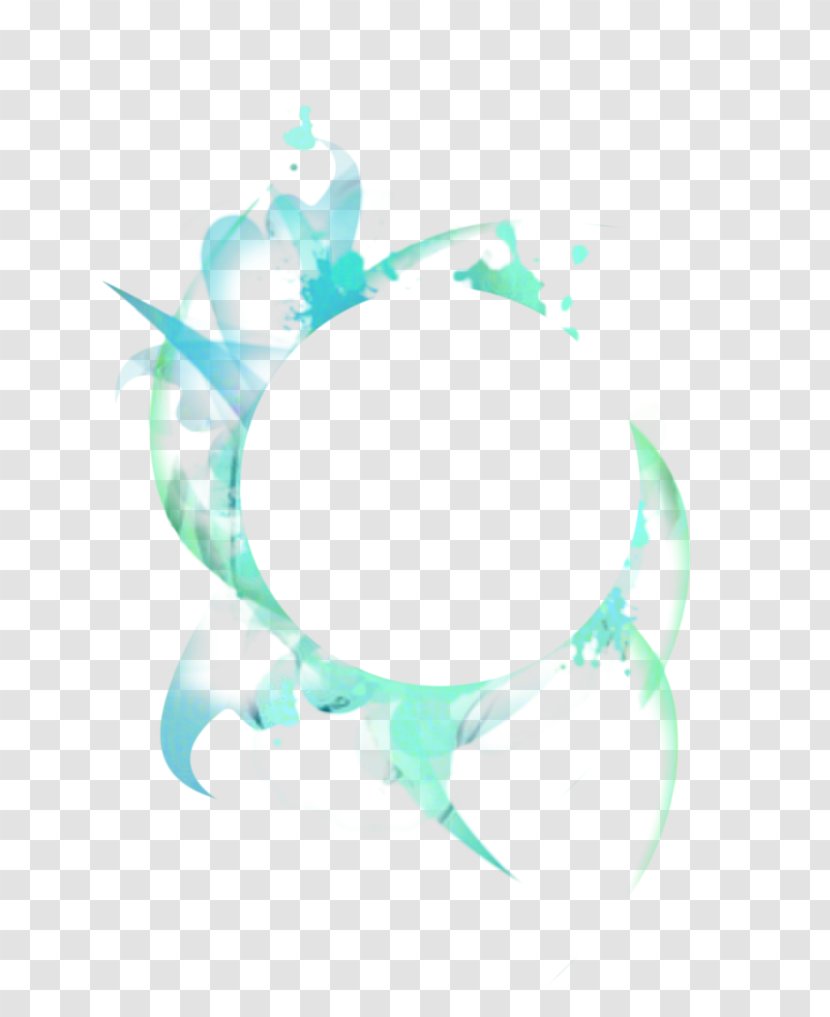 Circle Design - Turquoise - Logo Aqua Transparent PNG
