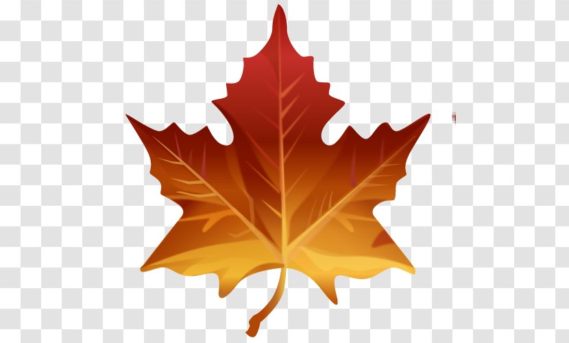 Maple Leaf Emoji Emoticon IPhone - Flag Of Canada Transparent PNG