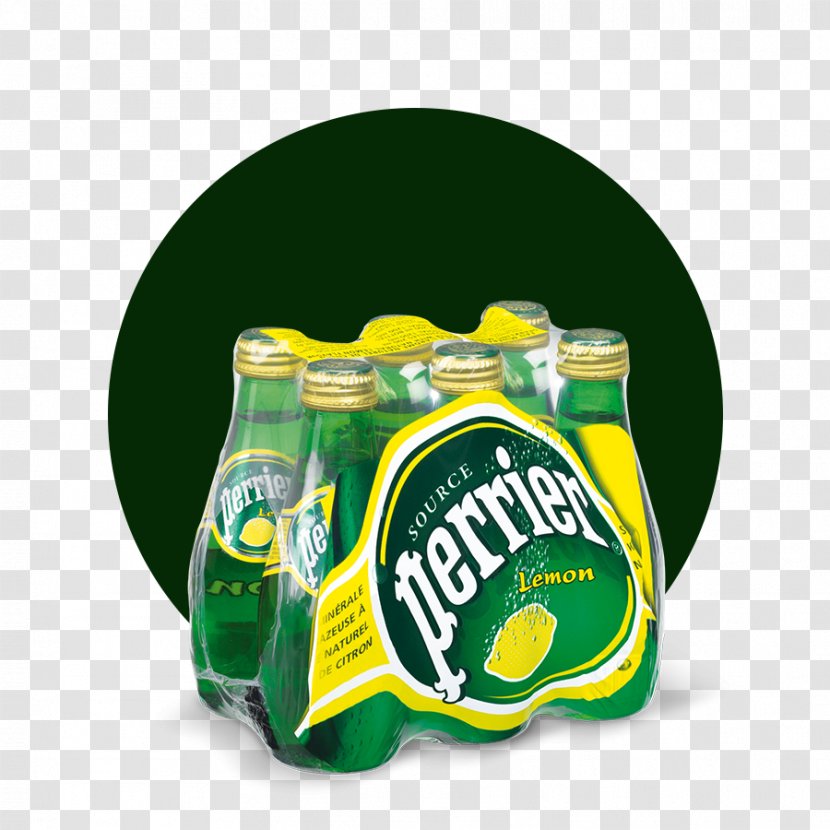 Perrier Lemonsoda Mineral Water Nestlé Waters Bottle - Lemon Transparent PNG