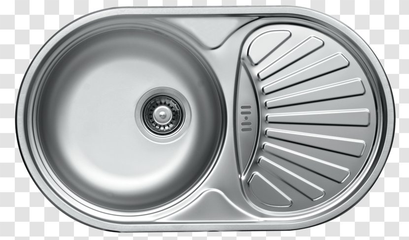 Kitchen Sink Stainless Steel - Plumbing Fixture Transparent PNG