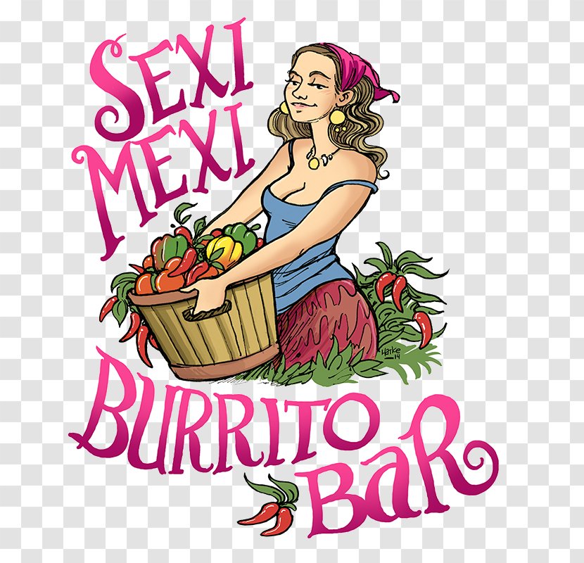 Sexi Mexi Burrito Bar Beer Mexican Cuisine Food - Artwork Transparent PNG