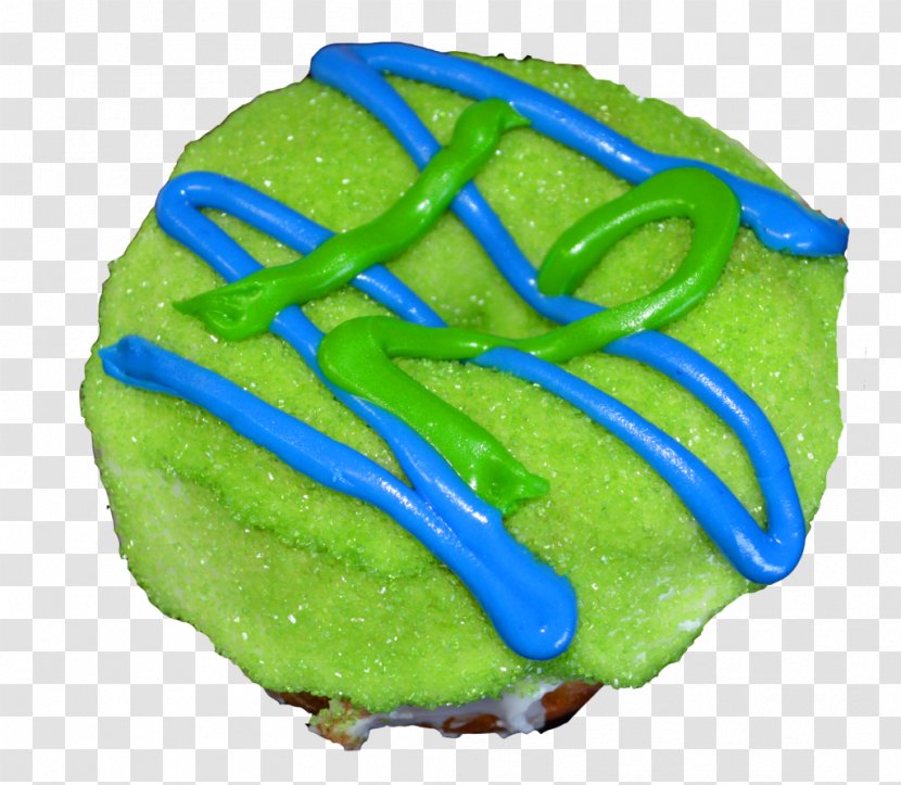Donuts Frosting & Icing Green Seattle Seahawks Blue - Maple Bacon Donut Transparent PNG