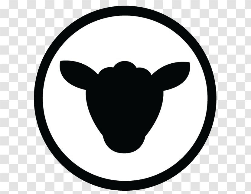 Black Sheep Cycling Clip Art Logo - Felt Transparent PNG