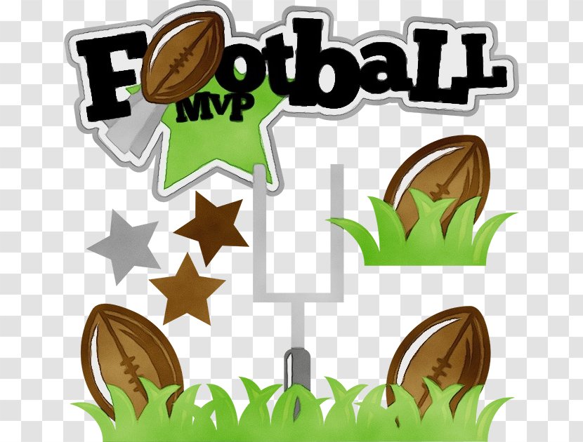 American Football Background - Plant Logo Transparent PNG