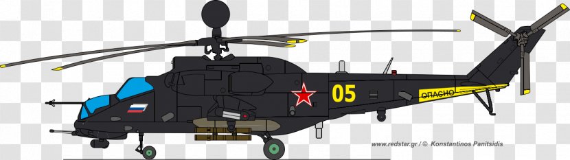 Helicopter Rotor Mi-24 Mil Mi-28 Aircraft - Radio Controlled Transparent PNG