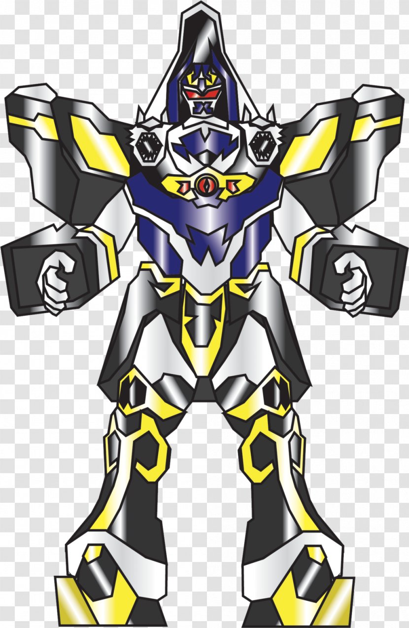 Koragg The Knight Wolf Zord Kimberly Hart Drawing Power Rangers Lost Galaxy - Lacrosse Protective Gear Transparent PNG