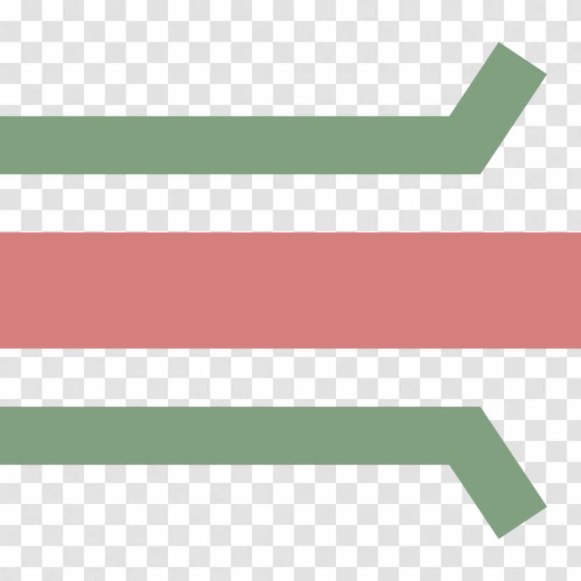 Logo Brand Angle Line Font - Green Transparent PNG