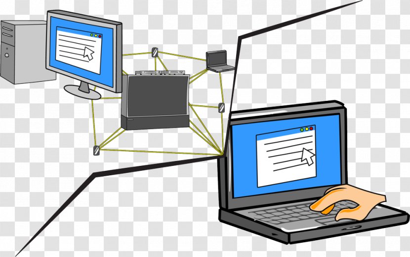 Computer Network Monitor Accessory Clip Art Remote - Telecommunications - Cisco Servers Transparent PNG
