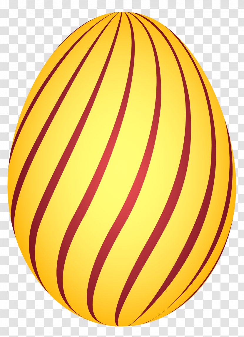 Clip Art Easter Egg Bunny - Red - Yellow Transparent PNG