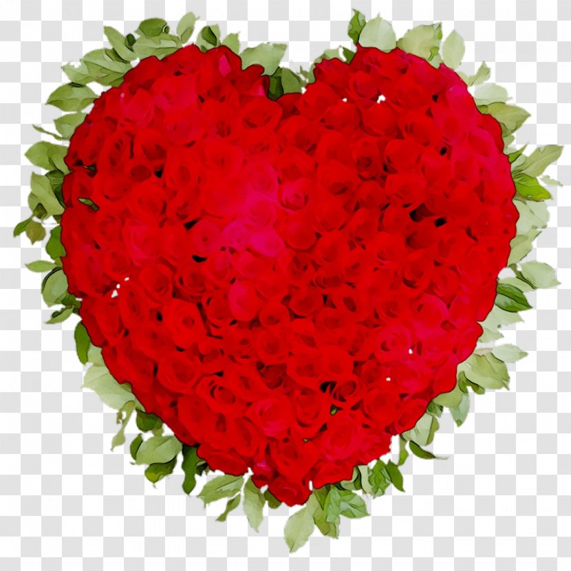 Garden Roses Floral Design Cut Flowers - Red - Flower Bouquet Transparent PNG