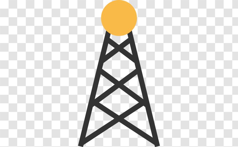 Telecommunications Tower Cell Site Radio Transparent PNG