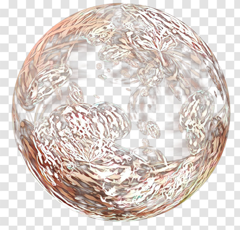 Holiday Ornament Paperweight Sphere Ball Glass Transparent PNG