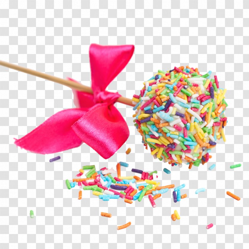 Lollipop Icing Gummi Candy Sprinkles - Cake Transparent PNG
