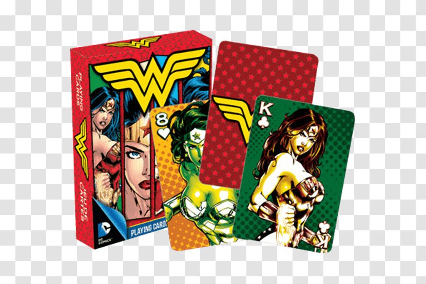 Wonder Woman Batman Harley Quinn Flash Joker - Playing Card Transparent PNG