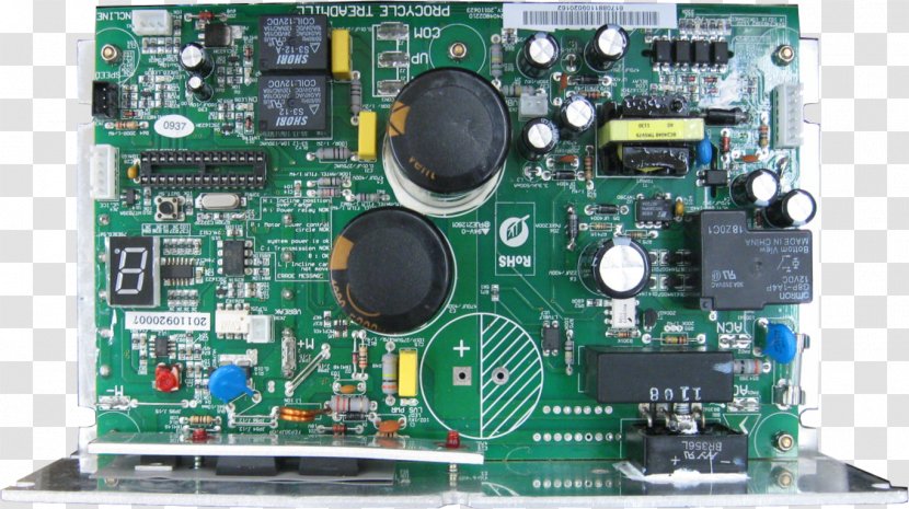 Treadmill Microcontroller Physical Fitness Exercise Equipment Printed Circuit Board - Computer Component - Bodyguard Transparent PNG