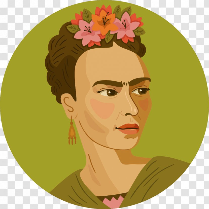 Frida Kahlo Illustration Self-portrait Image History Portraits - Facial Expression - Smith De Alan J Transparent PNG