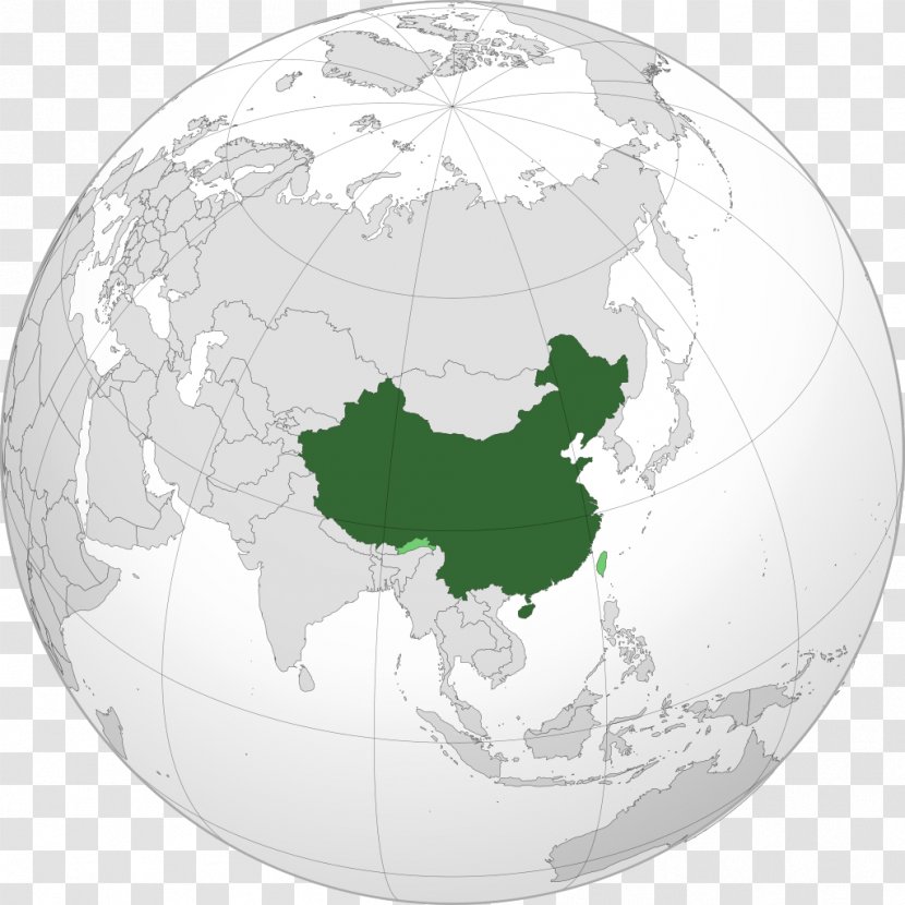China Europe World Map Globe - Great Wall Of Transparent PNG