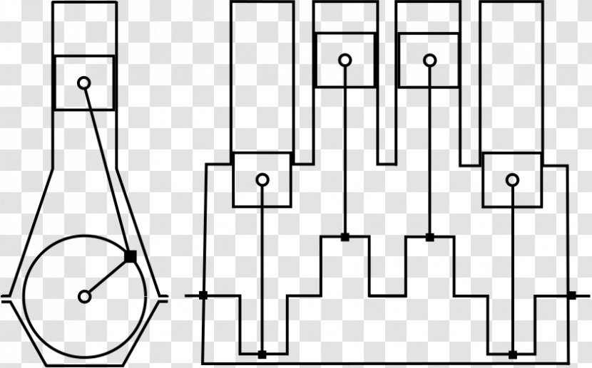 Car Straight Engine Cylinder Inline - Tree - Straightsix Transparent PNG