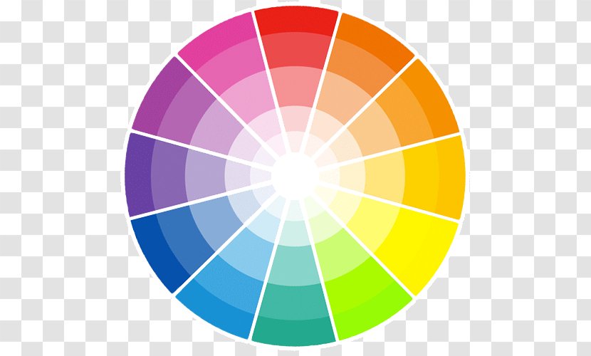 Color Wheel Scheme Theory Analogous Colors - Design Transparent PNG