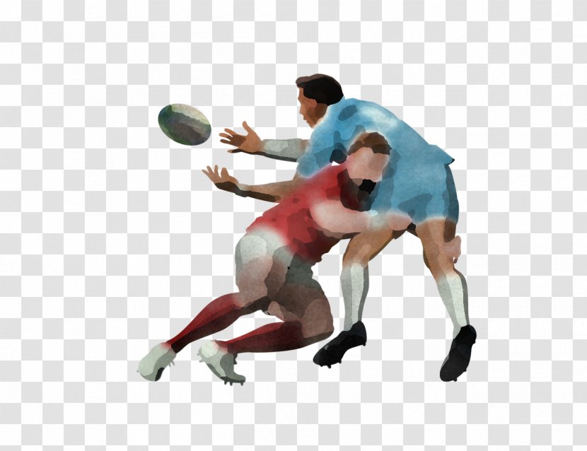 Soccer Ball - Rugby Player Sports Equipment Transparent PNG