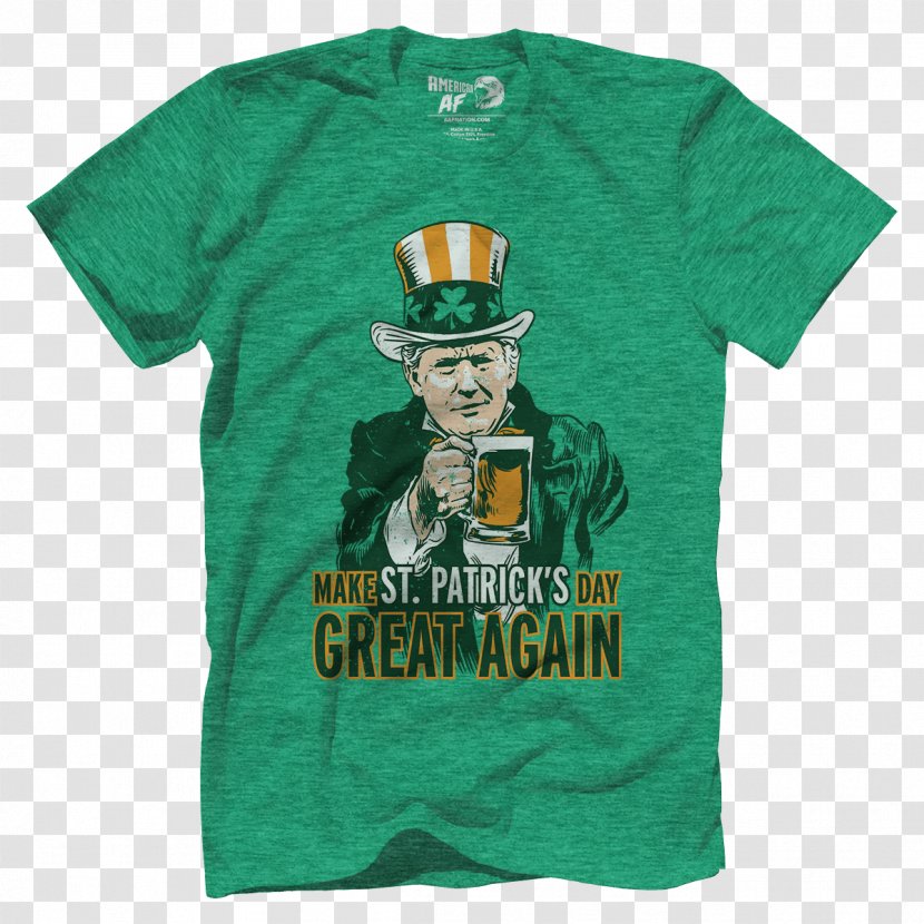 United States Saint Patrick's Day T-shirt Crippled America Clothing Transparent PNG