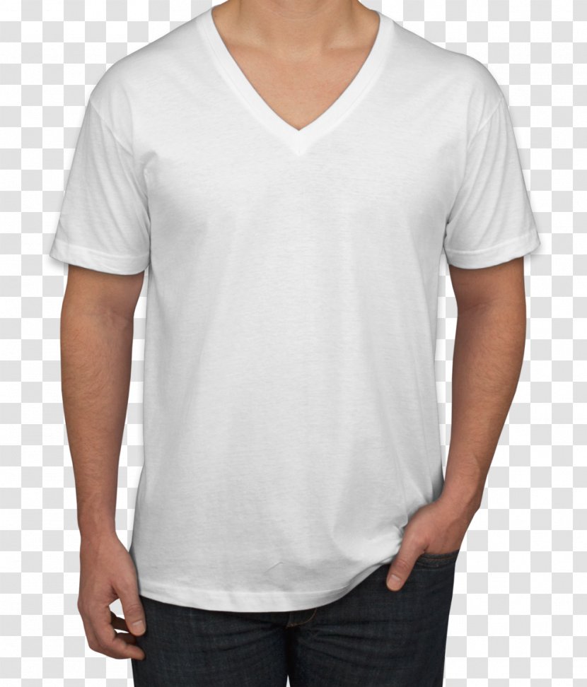 Printed T-shirt American Apparel Clothing Crew Neck - Tshirt Transparent PNG