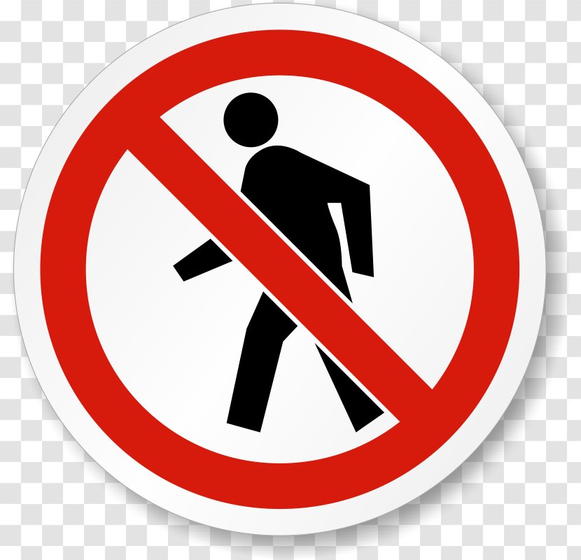 Traffic Sign Pedestrian Crossing Clip Art - Light Transparent PNG