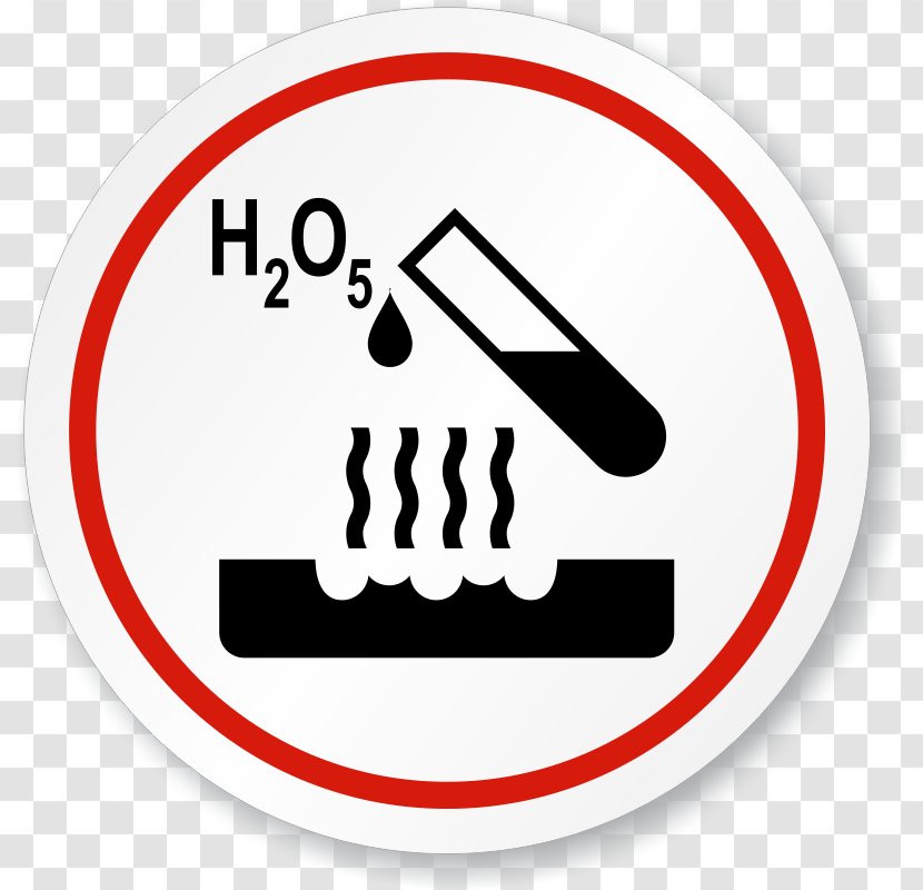 Corrosive Substance Sign Corrosion Symbol Material Transparent PNG