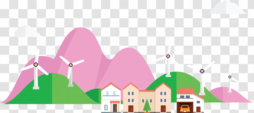 Eco Town Transparent PNG