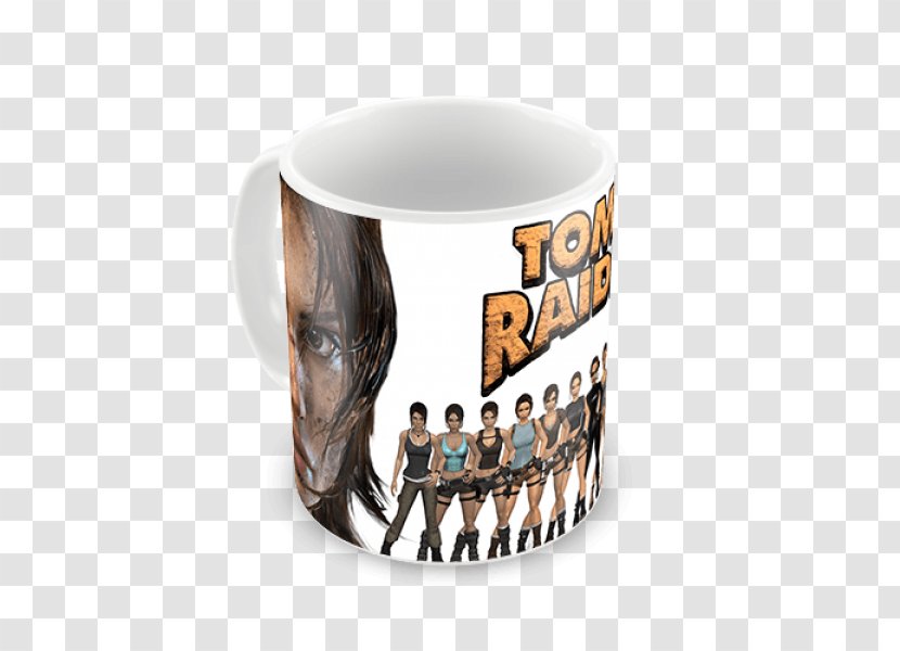 Coffee Cup Mug Tomb Raider Font Transparent PNG