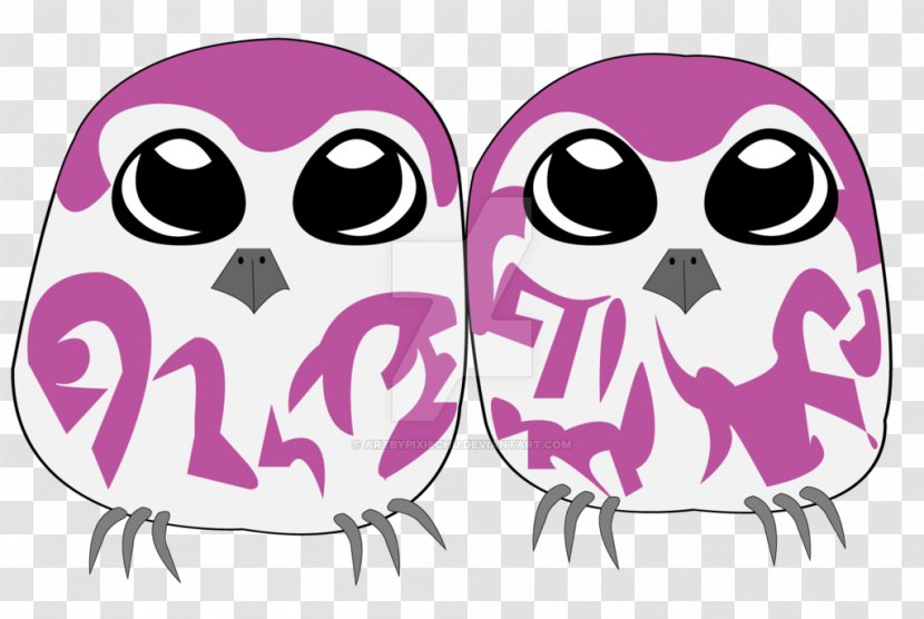 Owl Pink M Clip Art - Eye - Little Transparent PNG