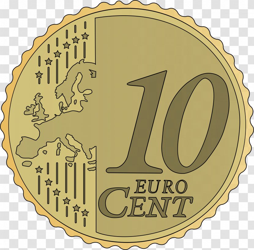 1 Cent Euro Coin 50 20 Clip Art - Note Transparent PNG