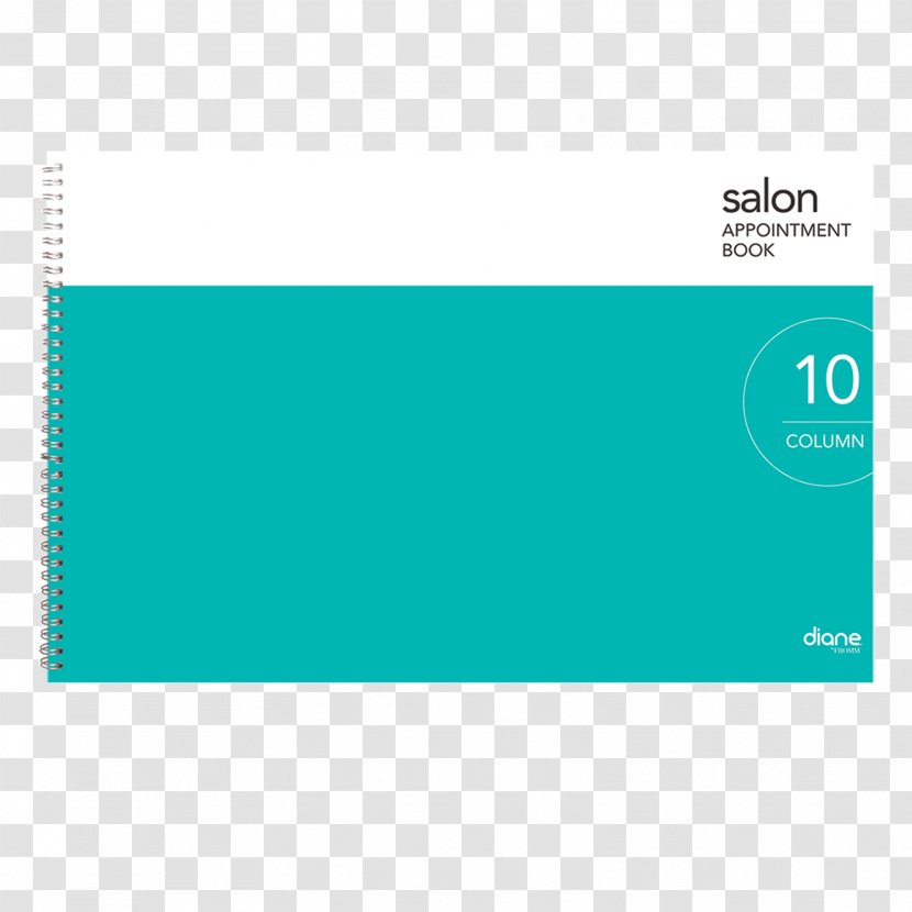 Turquoise Green Teal Brand - Appointment Book Transparent PNG