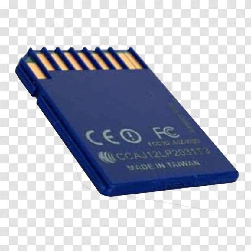 Computer Data Storage Flash Memory Cards Electronics Technology - Sd Card Transparent PNG