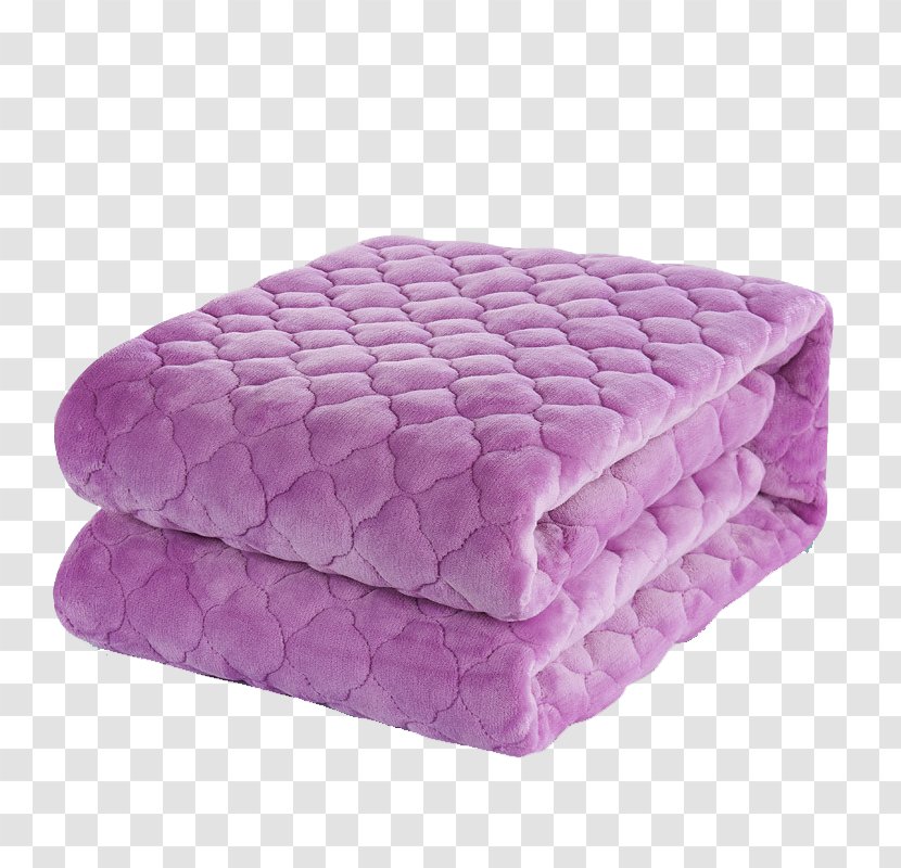 Mattress - Lilac - Snow Clearing Purple Flannel Transparent PNG